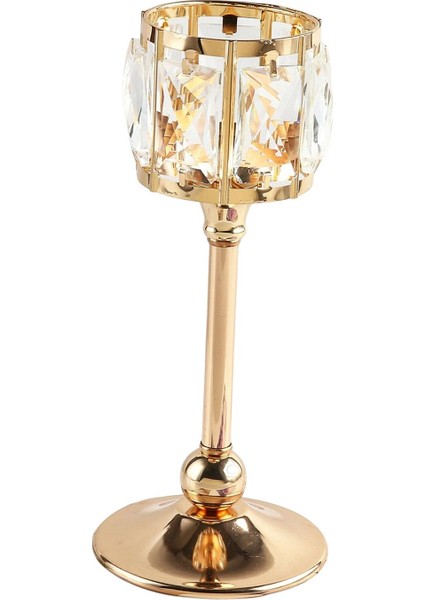 Şınma Hediyesi Noel Altın M Için Kristal Mumluk Tealight (Yurt Dışından)