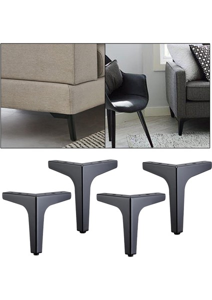 4 Metal Ayakları Ayakları Sandalye Dolap 10/13/15/17CM 10CM (Yurt Dışından) fırsatları