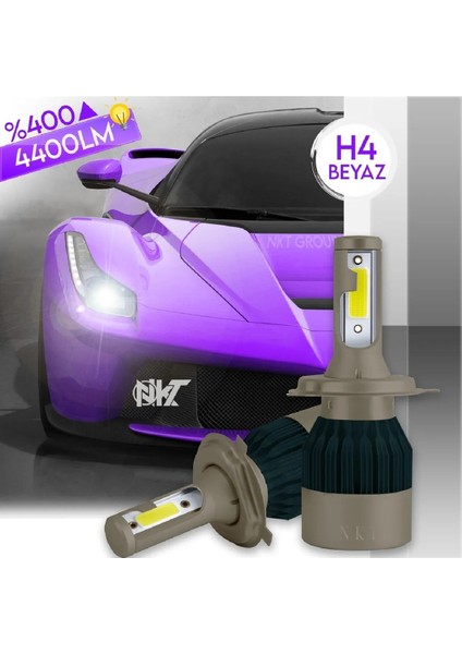 Tiger Marketing H11 White Beyaz LED Xenon Far Ledi LED Zenon Far Ampulü