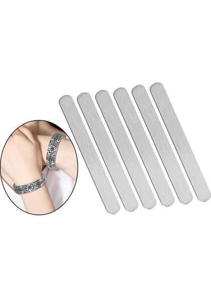 6x Bilezik Dıy Damgalama Gravür Için Dayanıklı Öş 20X160MM (Yurt Dışından) modelleri