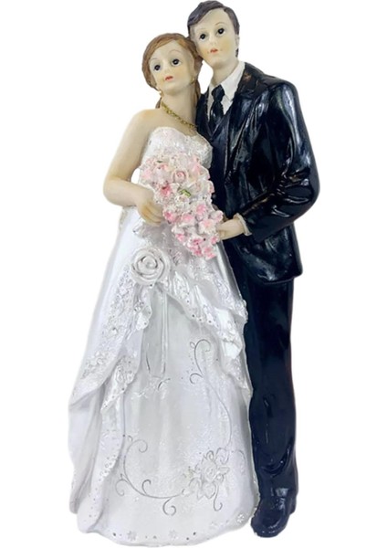 Reçine Düğün Ake Topper Şekil Çift Romantik Dekor 1 P C (Yurt Dışından)