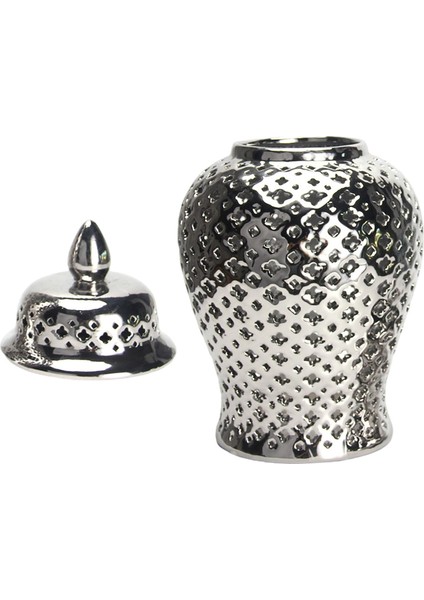 Seramik Zencefil Kavanoz Depolama Kavanoz Vazo Porselen Dekoratif Kavanoz Ofis Masası S 15CMX15CMX28CM (Yurt Dışından) indirimleri