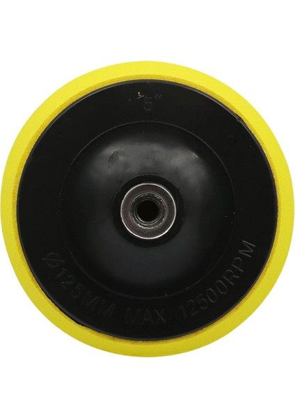 Zımpara Diski Destek Pedi Zımpara Destek Plakası Parlatıcı Zımpara Destek Plakası 5 Inç 125MM M14 (Yurt Dışından)