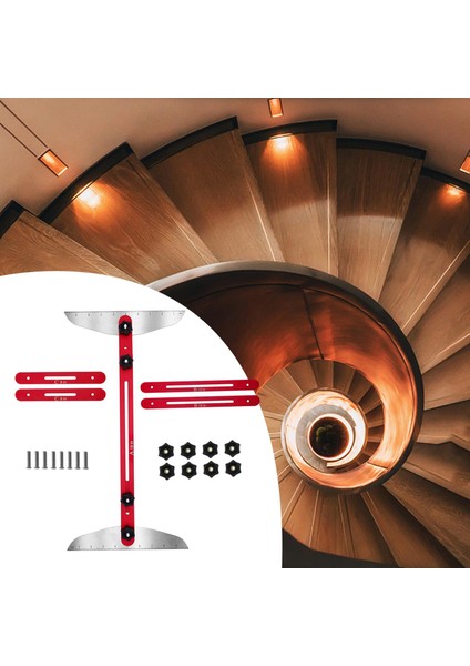 Kırmızı Merdiven Ğı Ş Merdivenler Için Ölçme I, Raflar Doğru (Yurt Dışından) fırsatları
