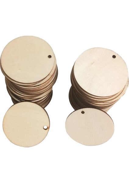 50X Dıy En Diskler En Kolye Dekorasyon Parçaları Açıığı Bitmemiş 2cm (Yurt Dışından)
