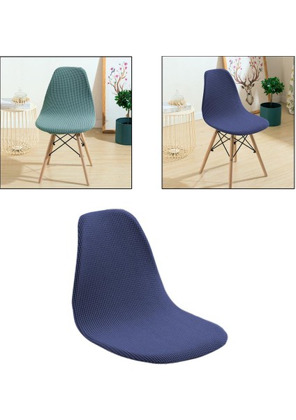 Kolsuz Sandalye Koltuk Örtüsü Törenleri Ev Slipcover Yan Sandalye Mavi Kapakları (Yurt Dışından) fırsatları