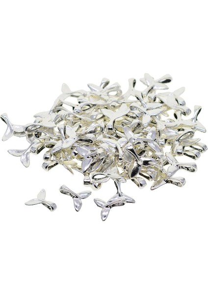 100X Kolye Charms Balık Kuyruğu Charm Takı Yapımı (Yurt Dışından) fiyatları