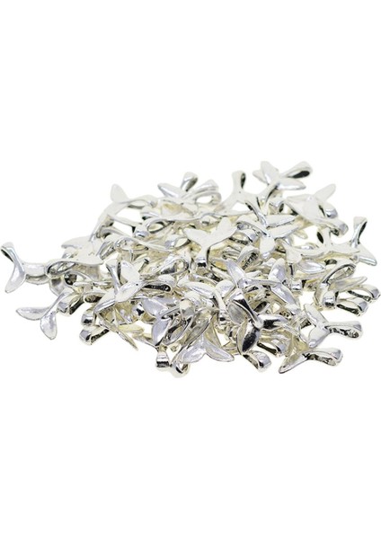 100X Kolye Charms Balık Kuyruğu Charm Takı Yapımı (Yurt Dışından) fırsatları