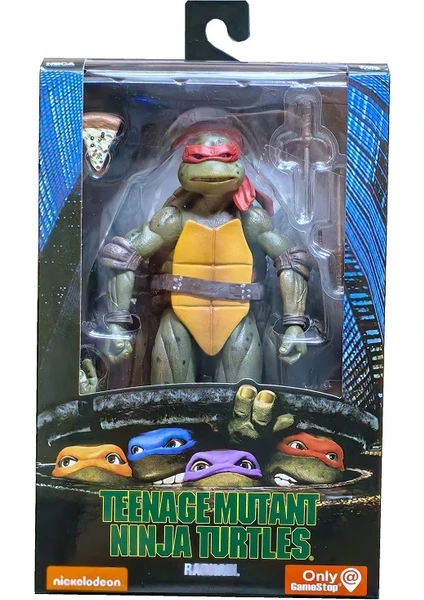 Neca Teenage Mutant Ninja Turtles Figürlerinin Mafsallı Hareketli Model Süslemelerine Sahip Yüksek Kaliteli Versiyonu (Yurt Dışından)