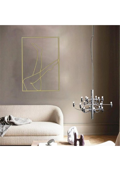 Kadın Figürü Estetik Çizgi Çizimi Dekoru Bacaklar (Yurt Dışından) fiyatları