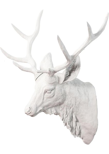 Geyik Kafası Geyik Dıy Heykeli Çıkartmaları Ev Odası Süsleri (Yurt Dışından) fiyatları