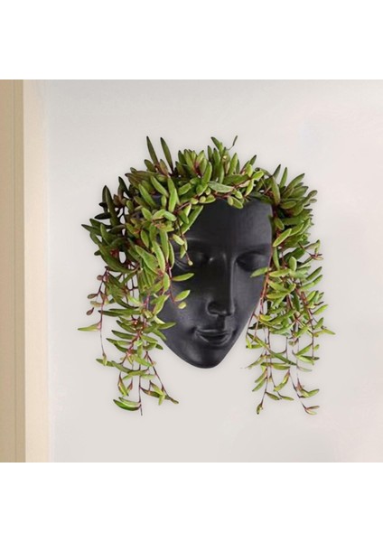 Balkon Açık Kapalı Siyah Için Ekici Vazo Seramik Süs Yüz Saksı (Yurt Dışından) modelleri