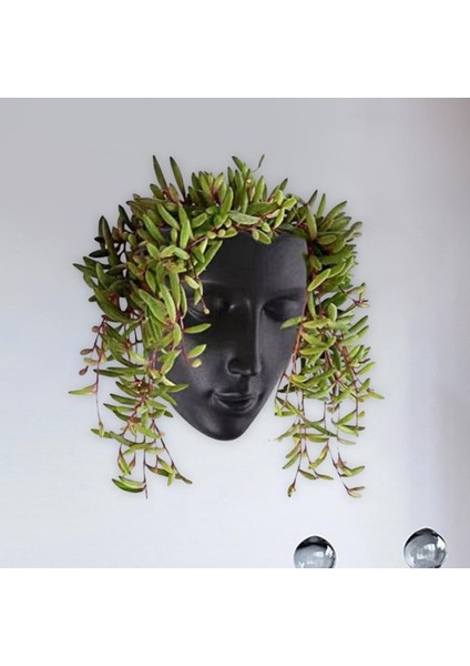 Balkon Açık Kapalı Siyah Için Ekici Vazo Seramik Süs Yüz Saksı (Yurt Dışından) fırsatları