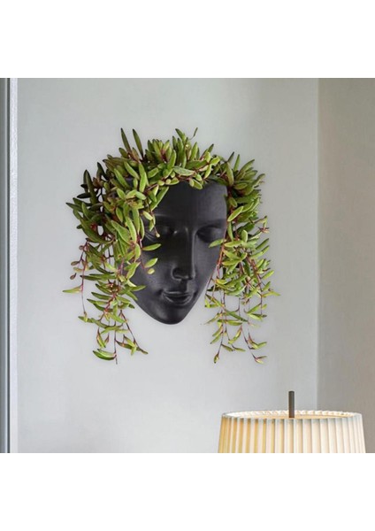 Balkon Açık Kapalı Siyah Için Ekici Vazo Seramik Süs Yüz Saksı (Yurt Dışından) indirimleri