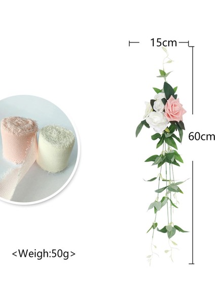 Sandalye Çiçek Dekor Dekoratif Dış Dekoru 15CMX60CM (Yurt Dışından) modelleri