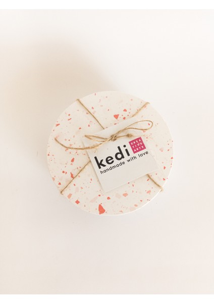 Terrazzo 4'lü Bardak Altlığı Seti