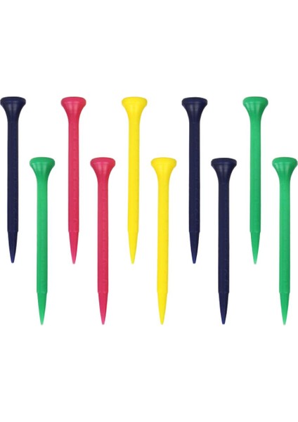 10 Sayım Profesyonel Golf Tişörtü Aksesuarları 80MM (Yurt Dışından) fiyatları