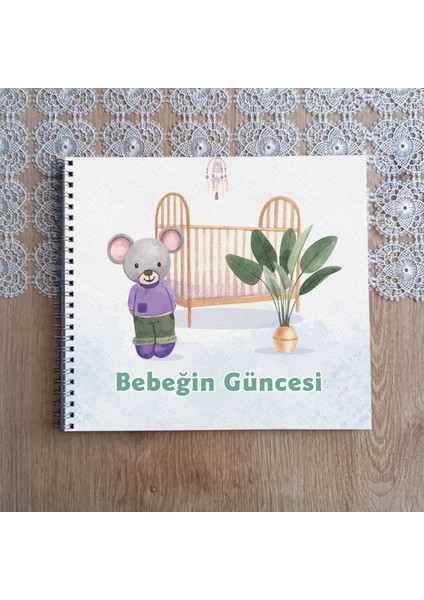 Hamilelik Süreci ve Anne Bebek Günlüğü & Bebek Anı Defteri & Bebek Güncesi & Bebek