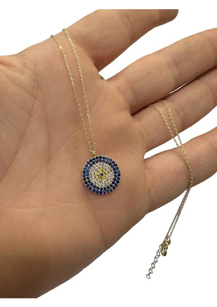 Nazar Göz Boncuğu Altın Kolye 8 Ayar fiyatları