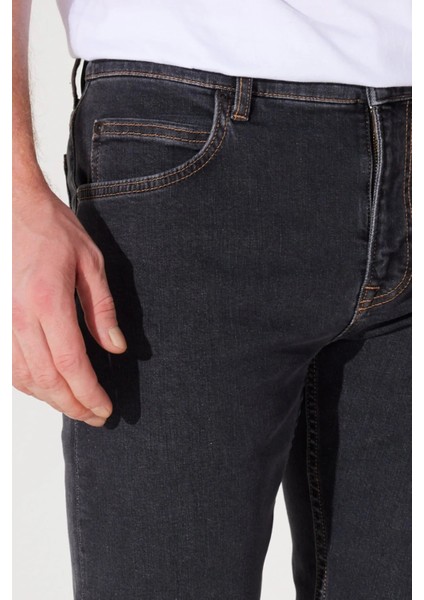 Rider Pamuklu Normal Bel Slim Fit Dar Paça Jeans Erkek Kot Pantolon L701OR47 fırsatları