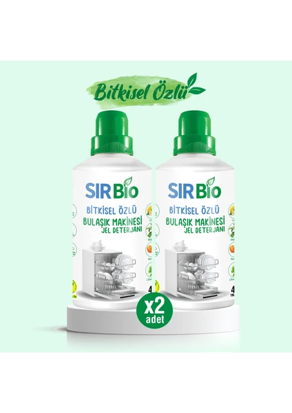 Sır Bio Bulaşık Makine Deterjanı 1000 ml 2'li