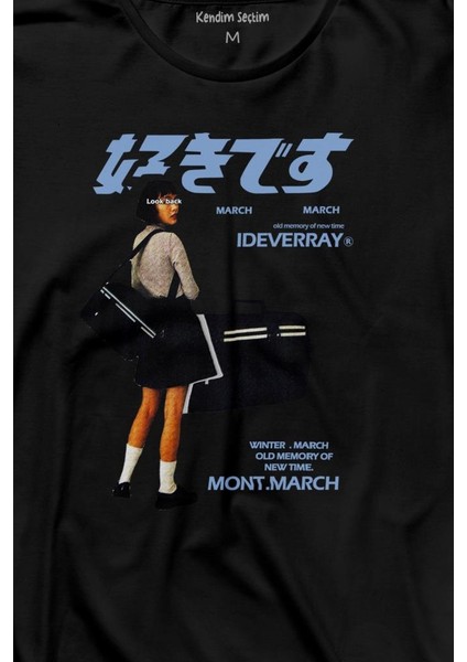 Hip Hop Harajuku Kanji Japon Kız Japan Girl Uzun Kollu Tişört Baskılı T-Shirt fiyatları