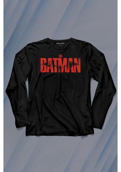 Batman Robin Joker Gothem Logo Marvel Dc Film Movie Uzun Kollu Tişört Baskılı T-Shirt