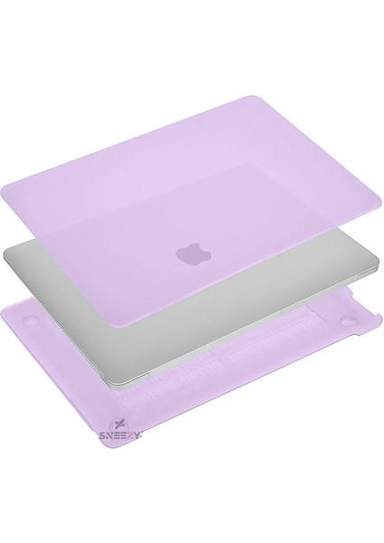 Macbook Air M1 Çip Uyumlu A2337 A1932 A2179 13.3″ Ile Uyumlu Slate Matte Guard Macbook Kılıfı