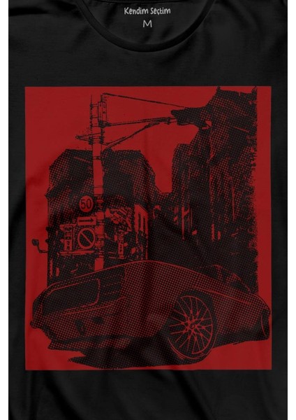 Klasik Araba Retro Vintage Classic Car Motor Uzun Kollu Tişört Baskılı T-Shirt fiyatları