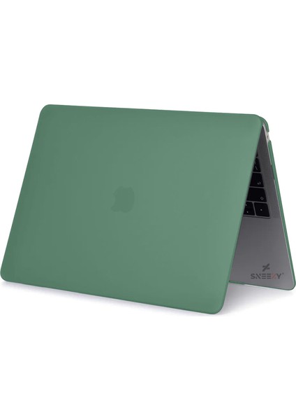 Macbook Air M2 Çip A2681 13.6 Inç 2022 Ile Uyumlu Slate Matte Guard Macbook Kılıfı