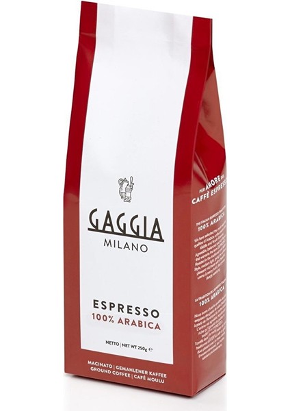 Milano %100 Arabica Espresso Öğütülmüş Kahve 250 gr