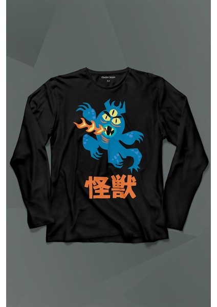 Big Hero 6 Fred Kaiju Büyük Kahraman Uzun Kollu Tişört Baskılı T-Shirt