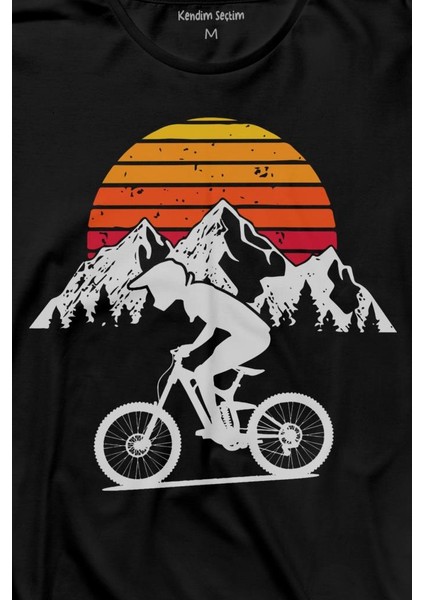 Bisiklet Doğa Gezi Turu Outdoor Travel Retro Uzun Kollu Tişört Baskılı T-Shirt fiyatları