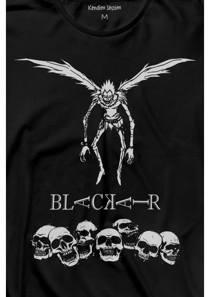 Japon Death Note Black Air Hip Hop Uzun Kollu Tişört Baskılı T-Shirt fiyatları