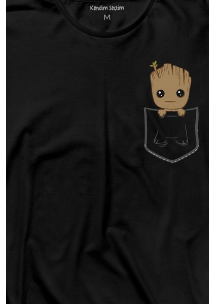 Bebek Groot Marvel Galaksinin Koruyucuları Cep Uzun Kollu Tişört Baskılı T-Shirt fiyatları