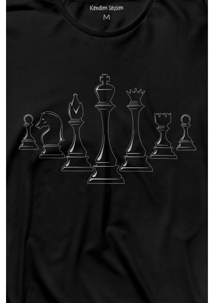Satranç Zeka Strateji Oyunu Santranç Uzun Kollu Tişört Baskılı T-Shirt fiyatları