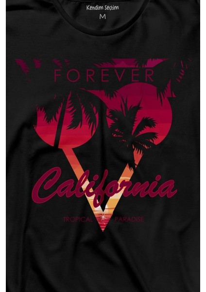 California Forever Yaz Minimal Good Vibe Uzun Kollu Tişört Baskılı T-Shirt fiyatları