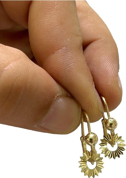 Muhacir Göçmen Küpesi Altın Küpe Günlük Çok Şık 14 Ayar fiyatları