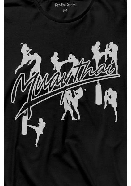 Muay Thai Muaythai Dövüş Uzak Doğu Sanatı Fıght Uzun Kollu Tişört Baskılı T-Shirt fiyatları