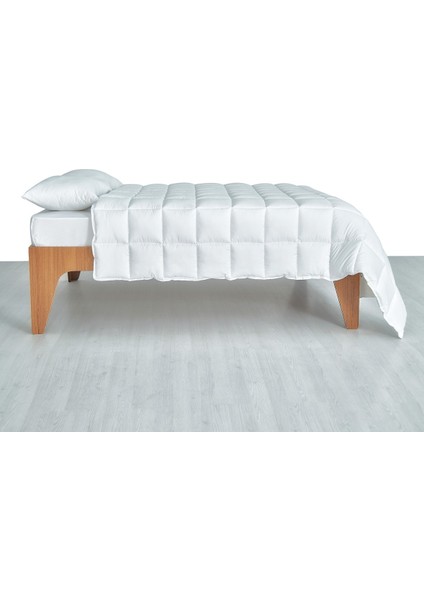 Yorgan Çift Kişilik Microfiber Dolgun Kare Desenli 195X215 cm modelleri
