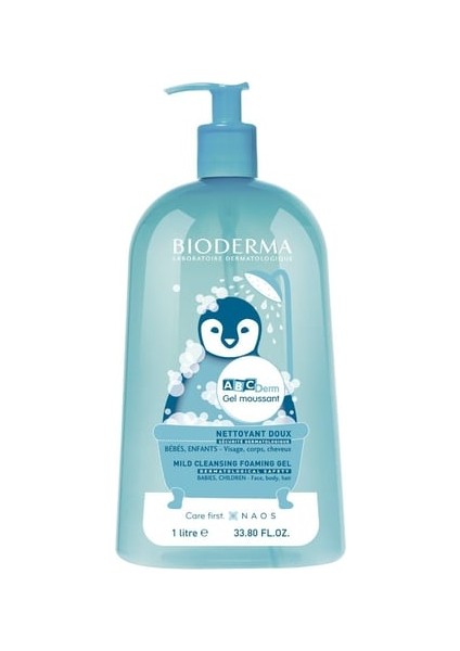 Abcderm Foaming Cleanser 1Litre