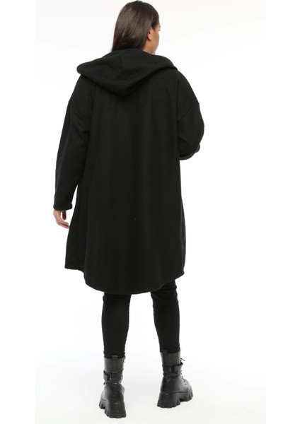 Büyük Beden Kapşonlu Polar Hırka indirimleri