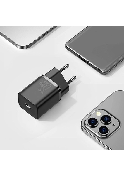 Apple iPhone Uyumlu 12 / Pro/ Pro Max/ Mini Type-C Şarj Cihazı Qc Hızlı Şarj 20W Super Si Qc 20W
