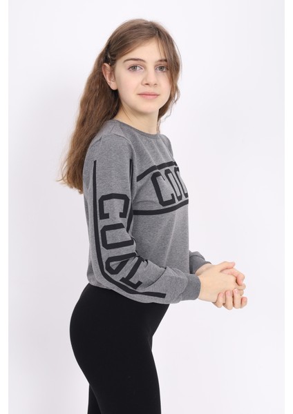 Toontoy Kız Çocuk Cool Baskılı Sweatshirt modelleri