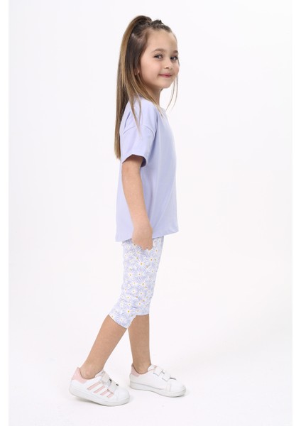 Toontoy Kız Çocuk Baskılı Kaprili Takım modelleri