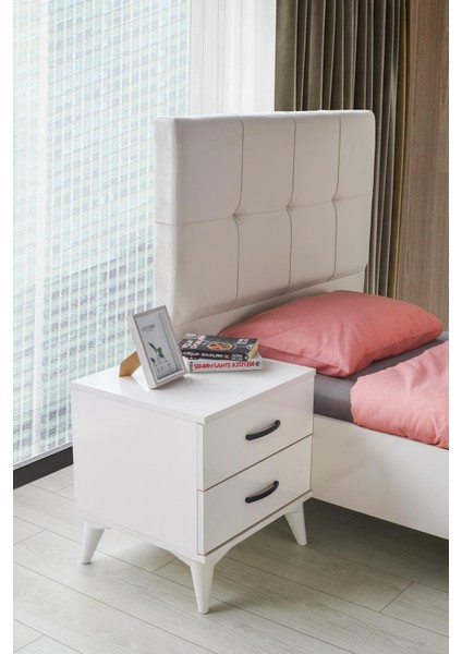 Kumsal 2 Çekmeceli Komodin 50X46X54CM fiyatları