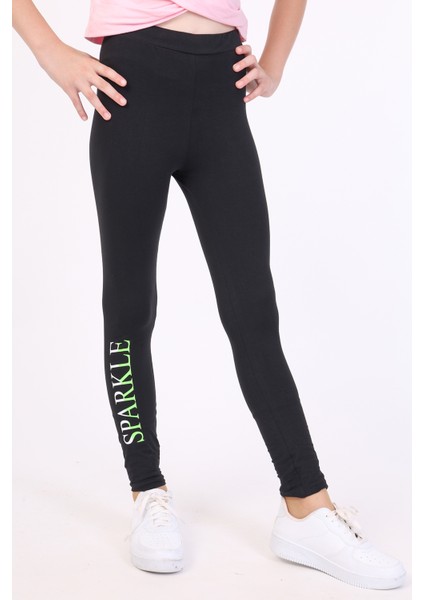 Kız Çocuk Baskılı Tayt