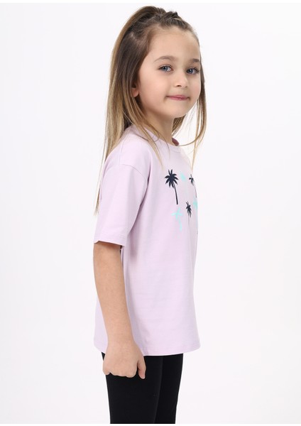 Toontoy Kız Çocuk Baskılı Tişört fırsatları