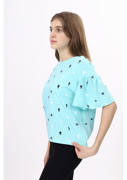 Toontoy Kız Çocuk Baskılı Tişört modelleri