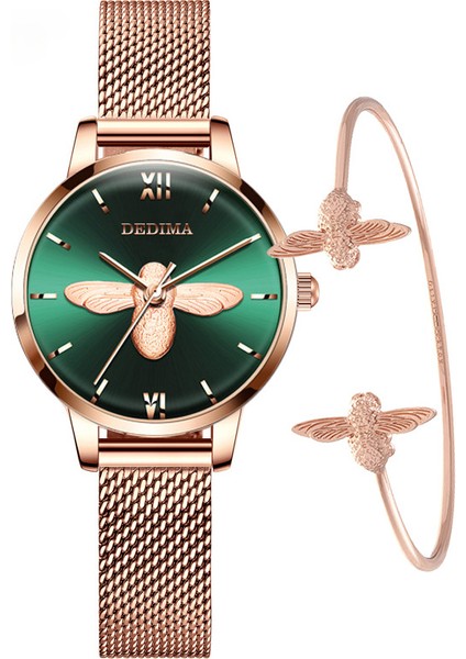 Women's Bracelet Watch 3D Little Bee Fashion Watch (Yurt Dışından)